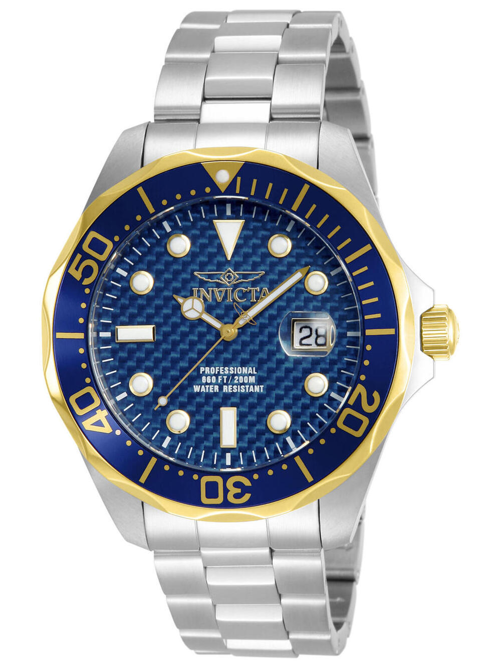 Invicta Grand Diver Men's Watch - 47mm. Steel (12566)